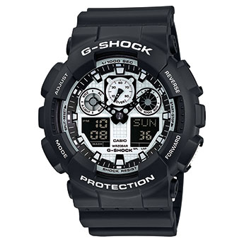 Casio G-Shock GA-100BW-1AER