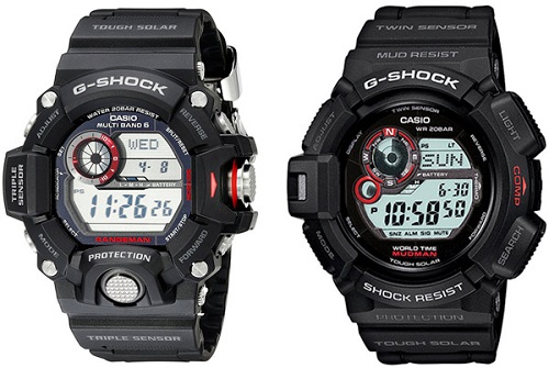 Casio G Shock Mudman vs RANGEMAN: ¿Qué G-Shock es mejor?